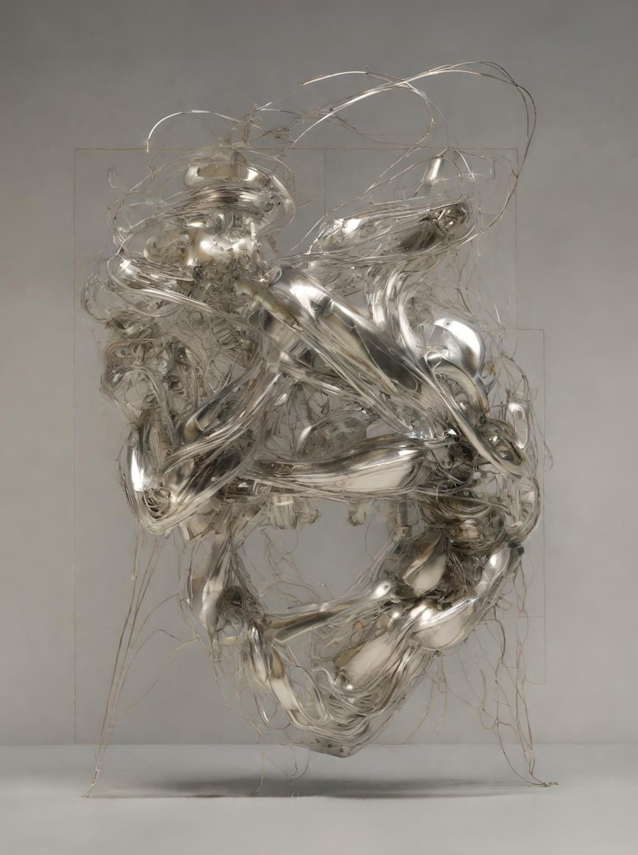 Skulptur von Sougwen Chun